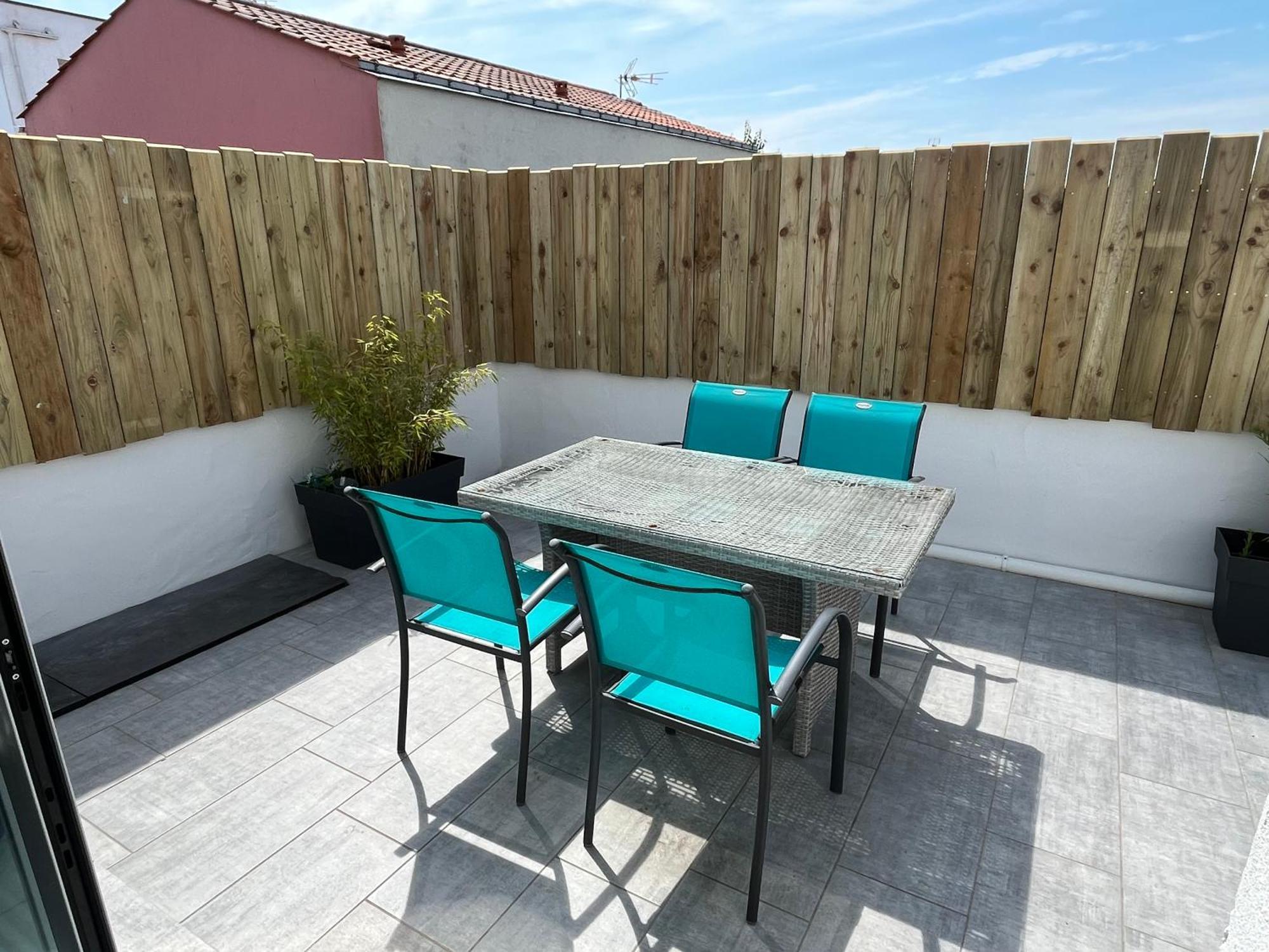 La Tranquilite Bleue - Maison Avec Parking Cloture Les Sables-dʼOlonne Dış mekan fotoğraf